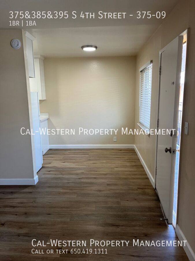 Apartment for rent at 375&385&395 S 4th St #9, San Jose, CA 95112