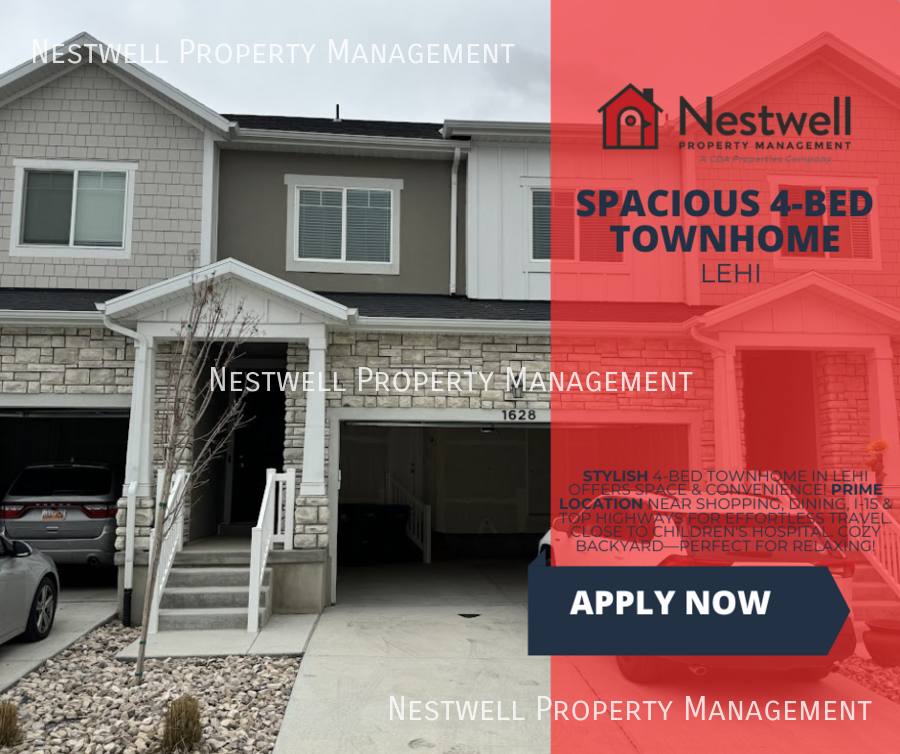 Townhouse for rent at 1628 N 3790 W, Lehi, UT 84043