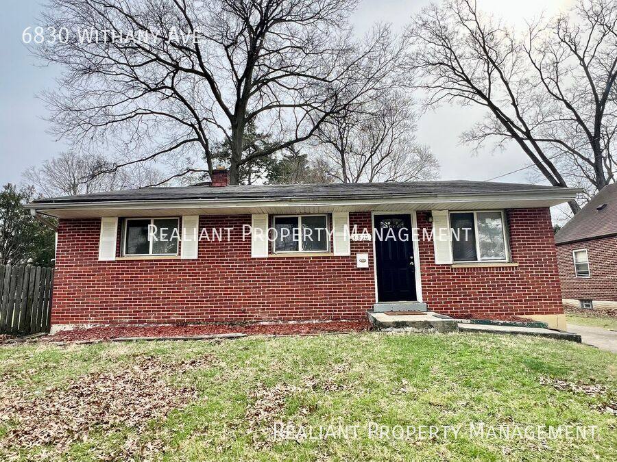 House for rent at 6830 Withany Ave, Cincinnati, OH 45213