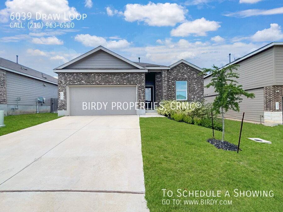 House for rent at 6039 Draw Loop, Bulverde, TX 78163