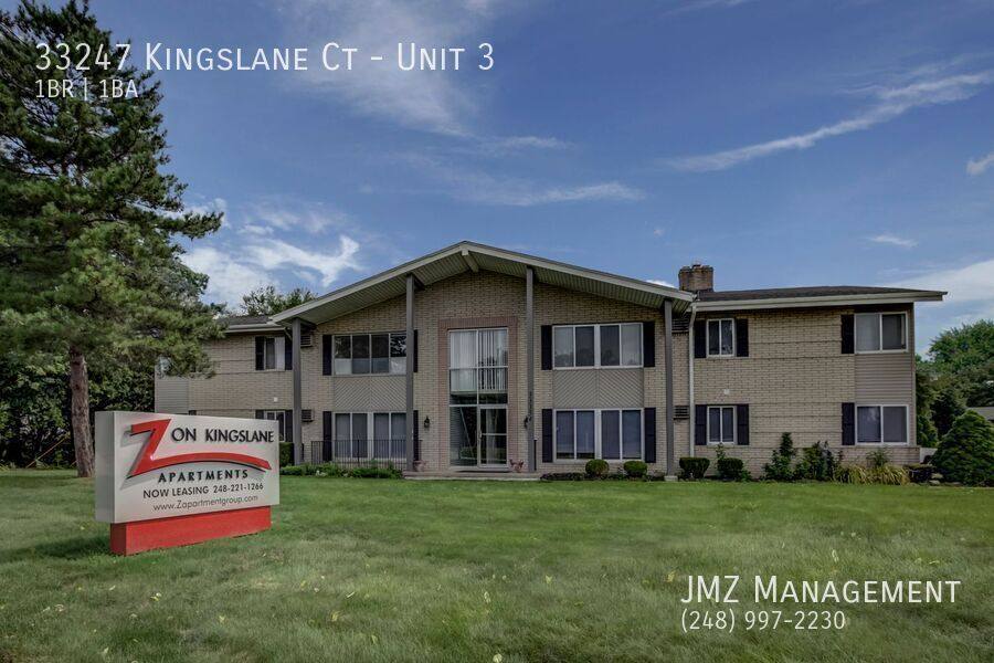 Apartment for rent at 33247 Kingslane Court #3, Farmington, MI 48335