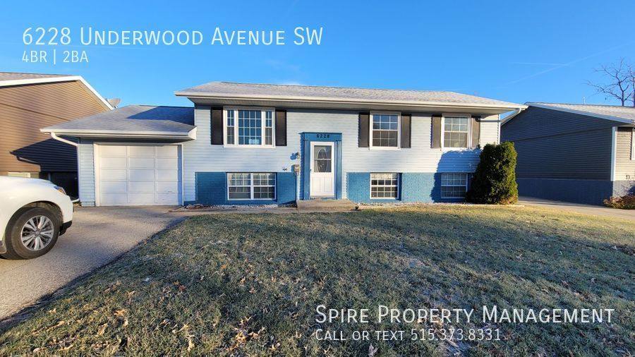 House for rent at 6228 Underwood Ave SW, Cedar Rapids, IA 52404
