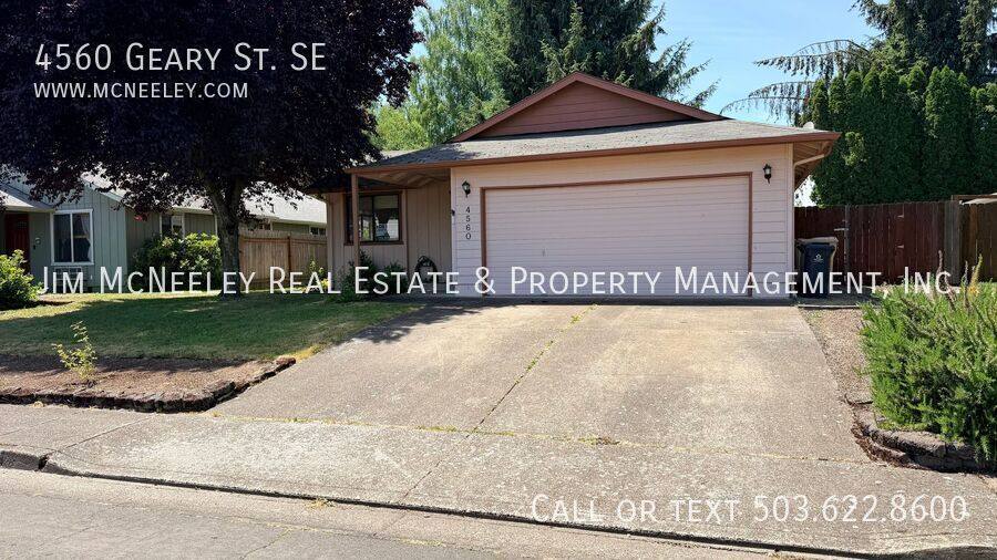 House for rent at 4560 Geary St SE, Albany, OR 97322