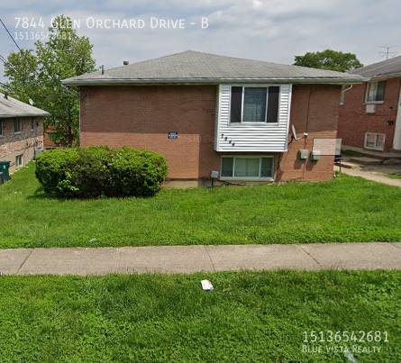 Apartment for rent at 7844 Glen Orchard Dr #B, Cincinnati, OH 45237