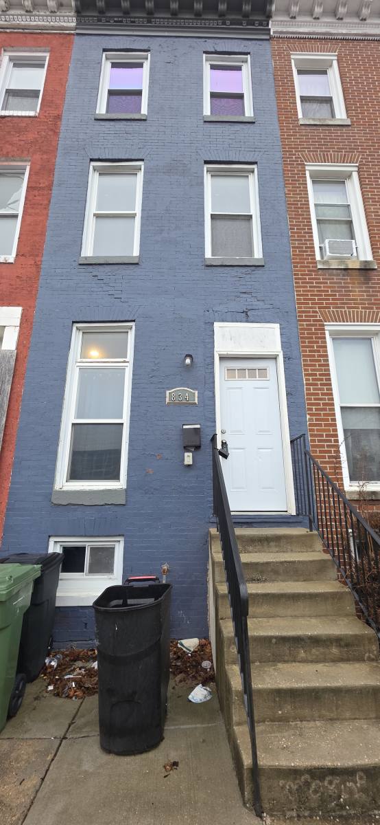 Townhouse for rent at 834 N Stricker St, Baltimore, MD 21217