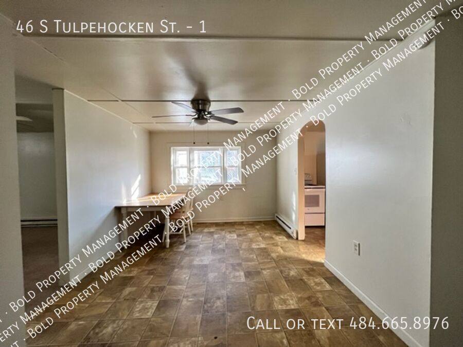 Apartment for rent at 46 S Tulpehocken St #1, Pine Grove, PA 17963