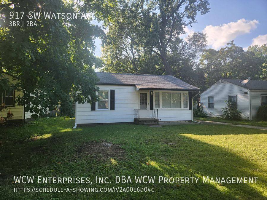 House for rent at 917 SW Watson Ave, Topeka, KS 66606