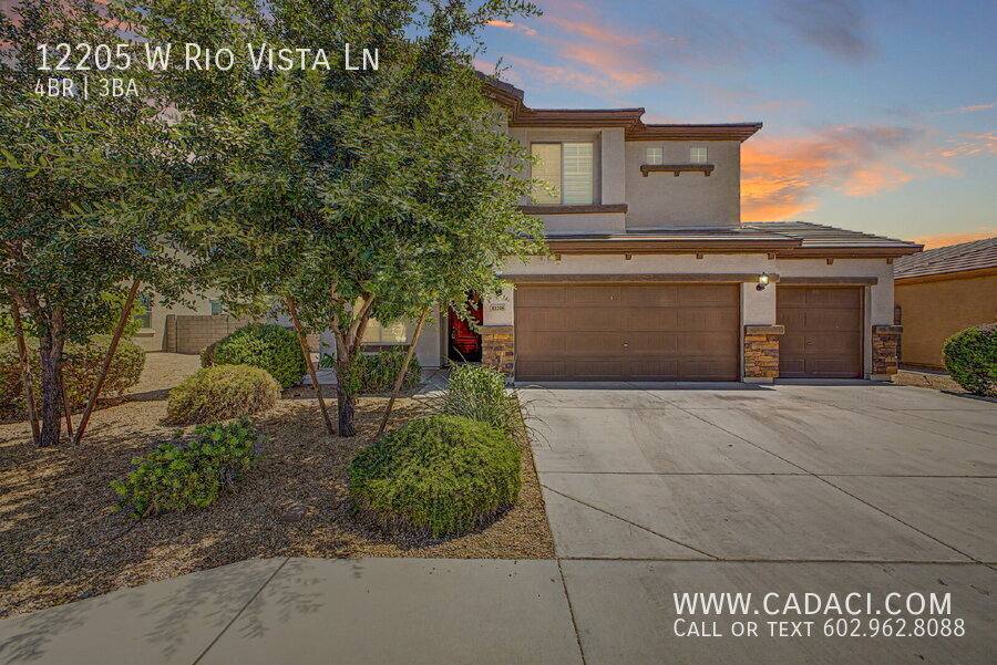 House for rent at 12205 W Rio Vista Lane, Avondale, AZ 85323