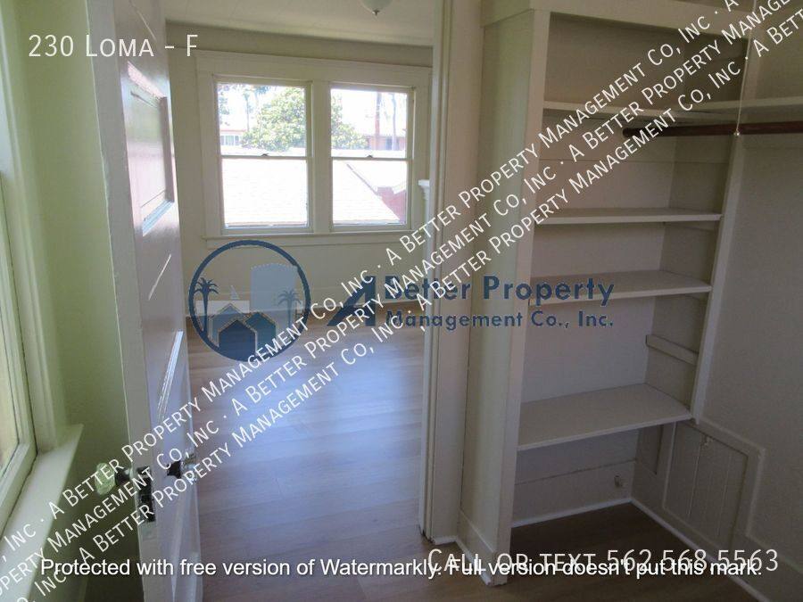 Apartment for rent at 230 Loma #F, Long Beach, CA 90803