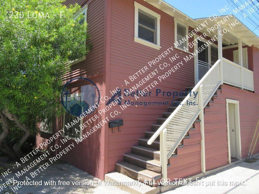 Apartment for rent at 230 Loma #F, Long Beach, CA 90803