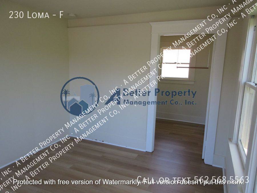 Apartment for rent at 230 Loma #F, Long Beach, CA 90803