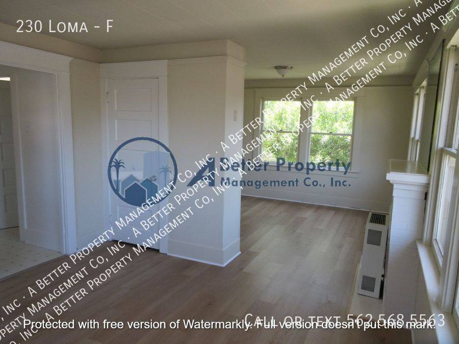 Apartment for rent at 230 Loma #F, Long Beach, CA 90803