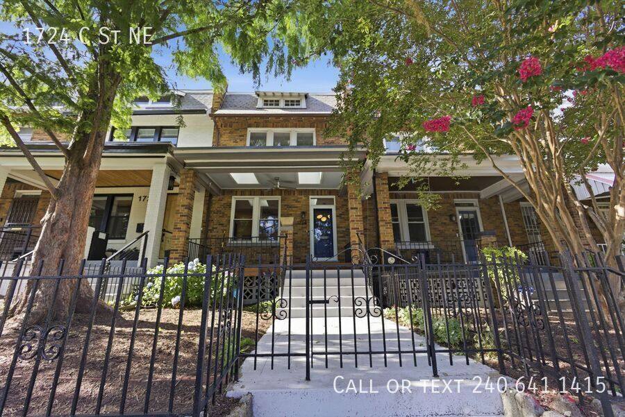 Townhouse for rent at 1724 C St NE, Washington, DC 20002