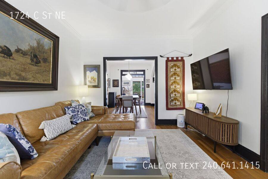 Townhouse for rent at 1724 C St NE, Washington, DC 20002