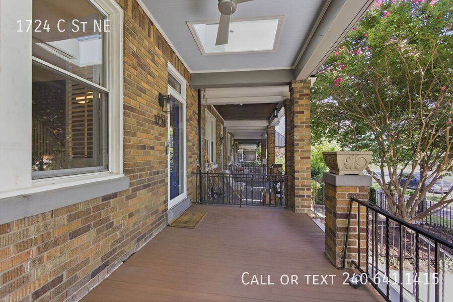Townhouse for rent at 1724 C St NE, Washington, DC 20002