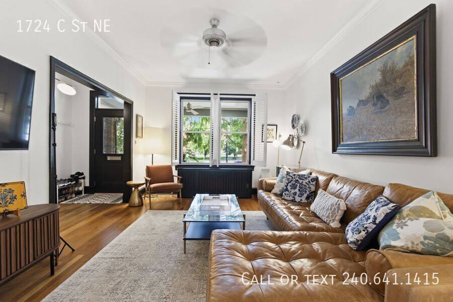 Townhouse for rent at 1724 C St NE, Washington, DC 20002