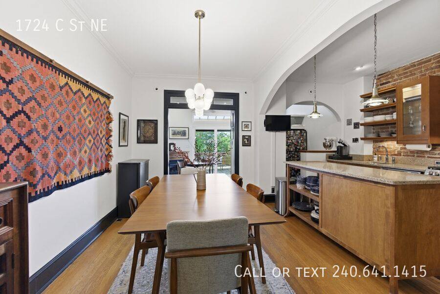 Townhouse for rent at 1724 C St NE, Washington, DC 20002
