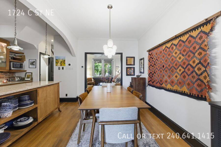 Townhouse for rent at 1724 C St NE, Washington, DC 20002