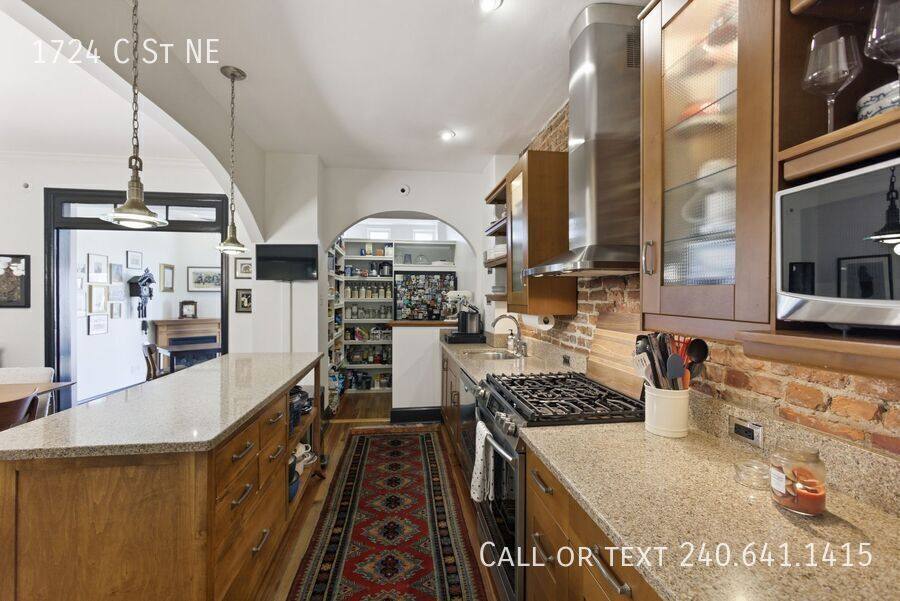 Townhouse for rent at 1724 C St NE, Washington, DC 20002