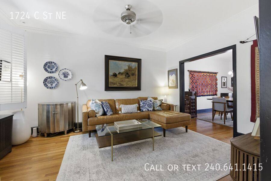 Townhouse for rent at 1724 C St NE, Washington, DC 20002