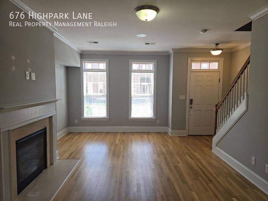 Townhouse for rent at 676 Highpark Lane, Raleigh, NC 27608