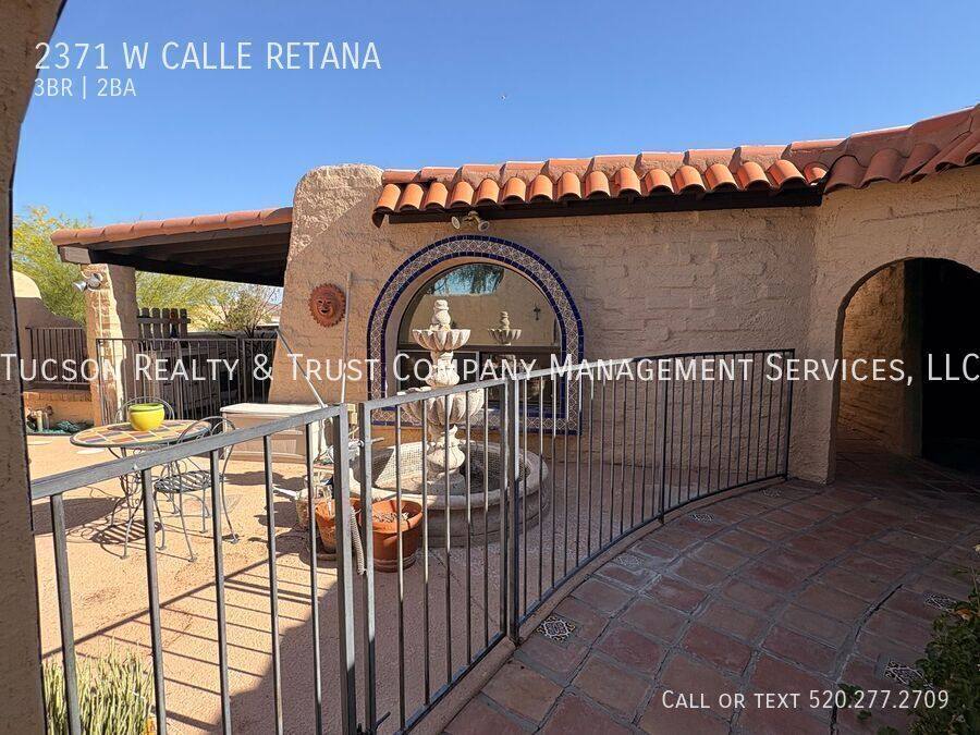 House for rent at 2371 W Calle Retana, Tucson, AZ 85745