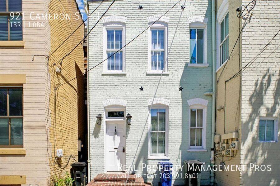 Townhouse for rent at 921 Cameron St #1, Alexandria, VA 22314