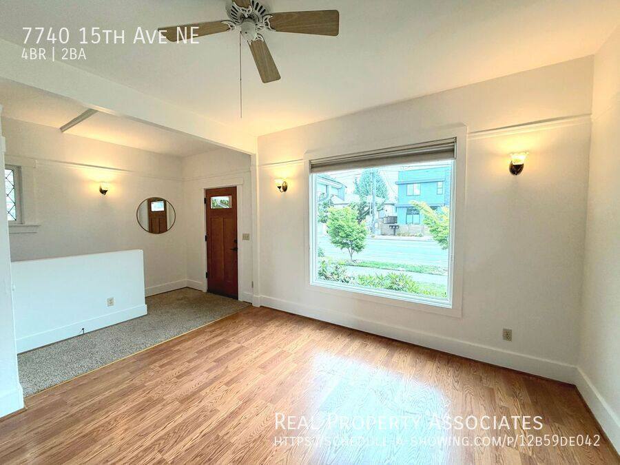House for rent at 7740 15th Ave NE, Seattle, WA 98115