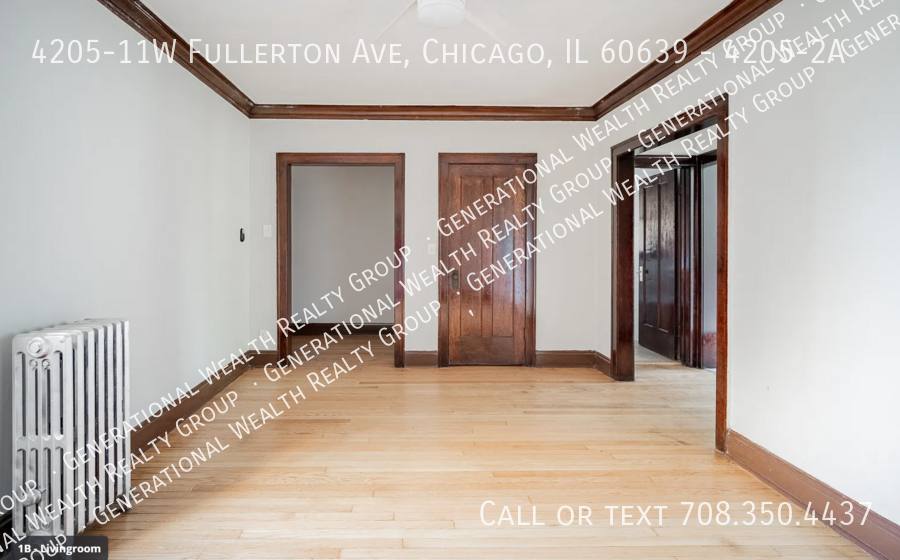 Apartment for rent at 4205-11W Fullerton Ave #2A, Chicago, IL 60639