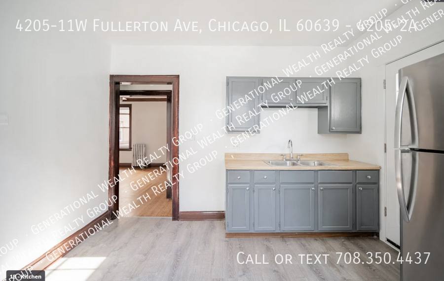 Apartment for rent at 4205-11W Fullerton Ave #2A, Chicago, IL 60639
