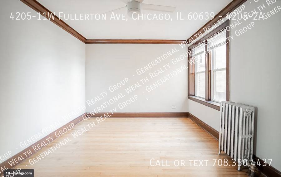 Apartment for rent at 4205-11W Fullerton Ave #2A, Chicago, IL 60639