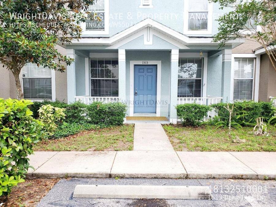 Townhouse for rent at 1513 Deer Tree Lane, Brandon, FL 33510