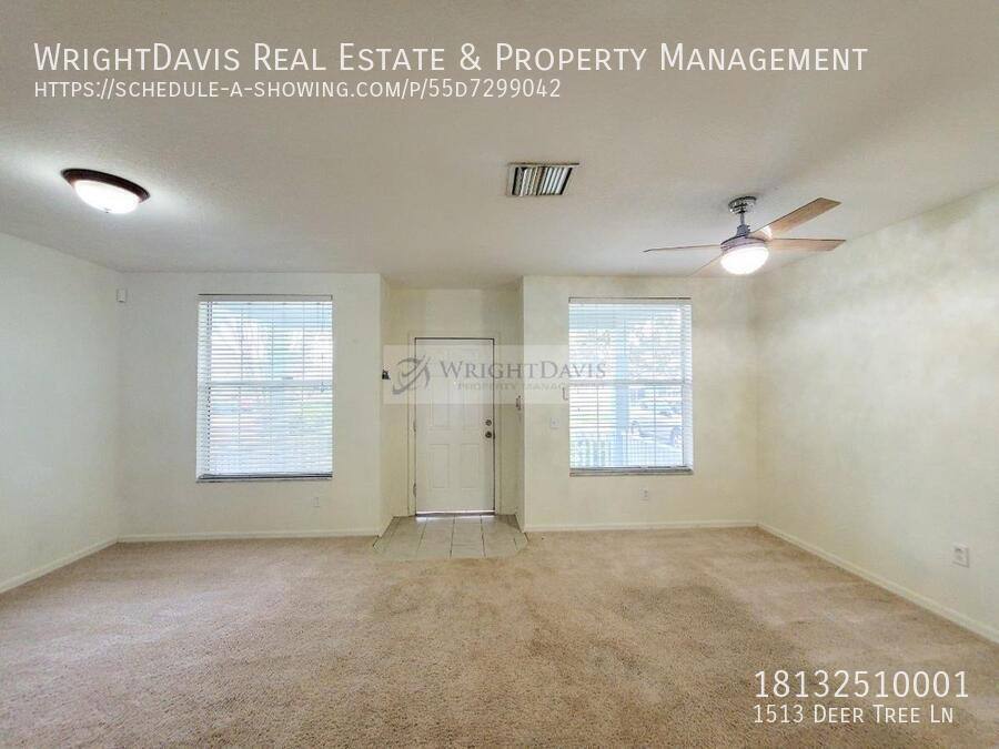 Townhouse for rent at 1513 Deer Tree Lane, Brandon, FL 33510