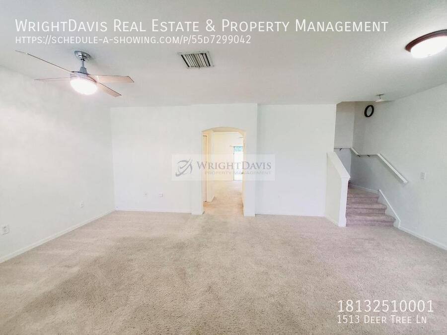 Townhouse for rent at 1513 Deer Tree Lane, Brandon, FL 33510