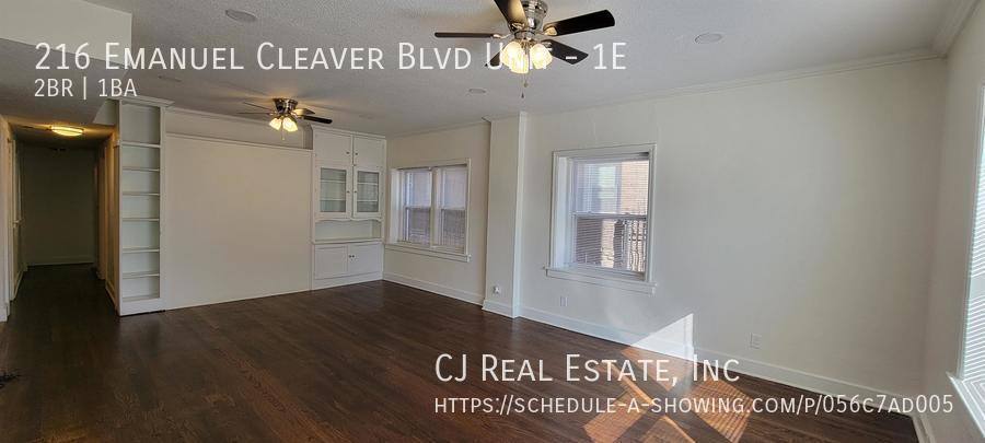 Apartment for rent at 216 Emanuel Cleaver Blvd #1E, Kansas City, MO 64112