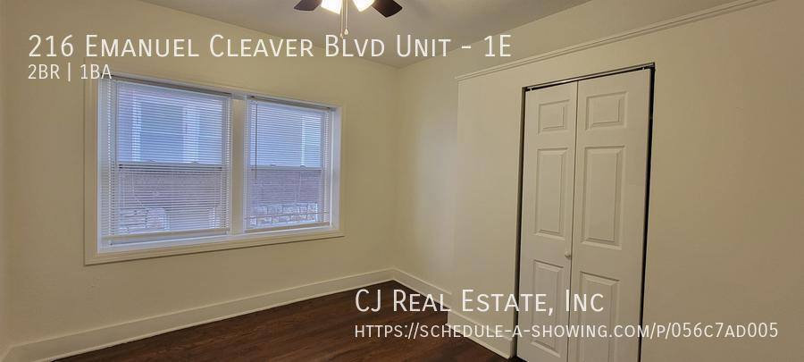 Apartment for rent at 216 Emanuel Cleaver Blvd #1E, Kansas City, MO 64112