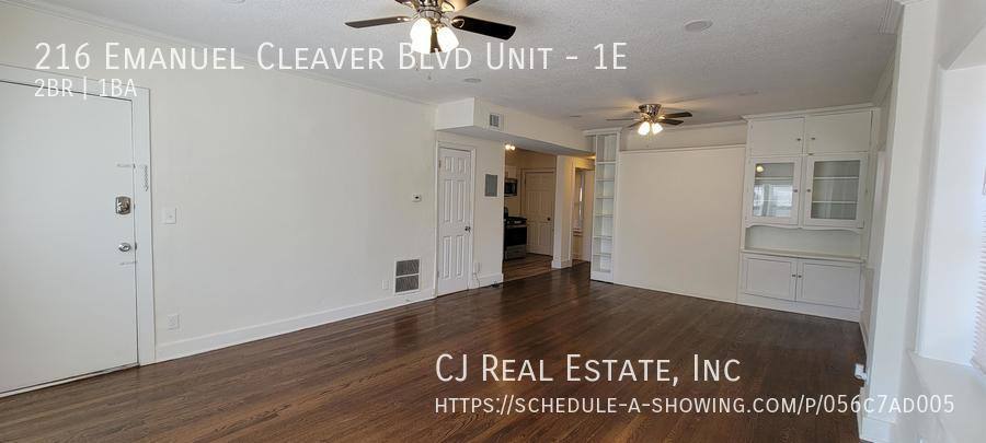 Apartment for rent at 216 Emanuel Cleaver Blvd #1E, Kansas City, MO 64112