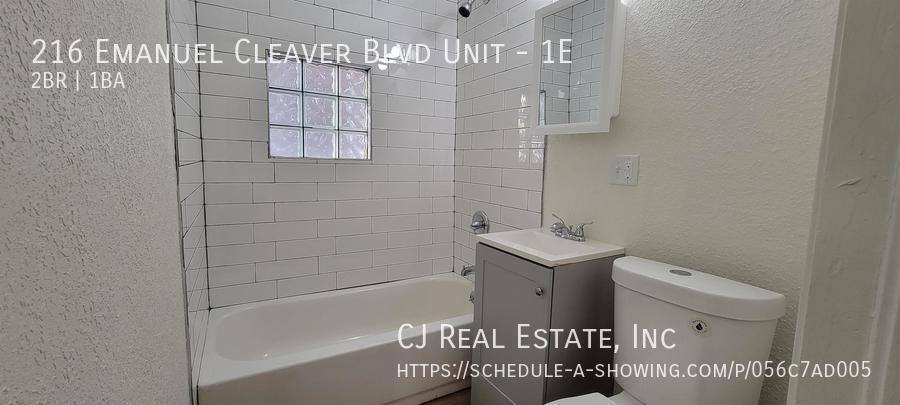 Apartment for rent at 216 Emanuel Cleaver Blvd #1E, Kansas City, MO 64112