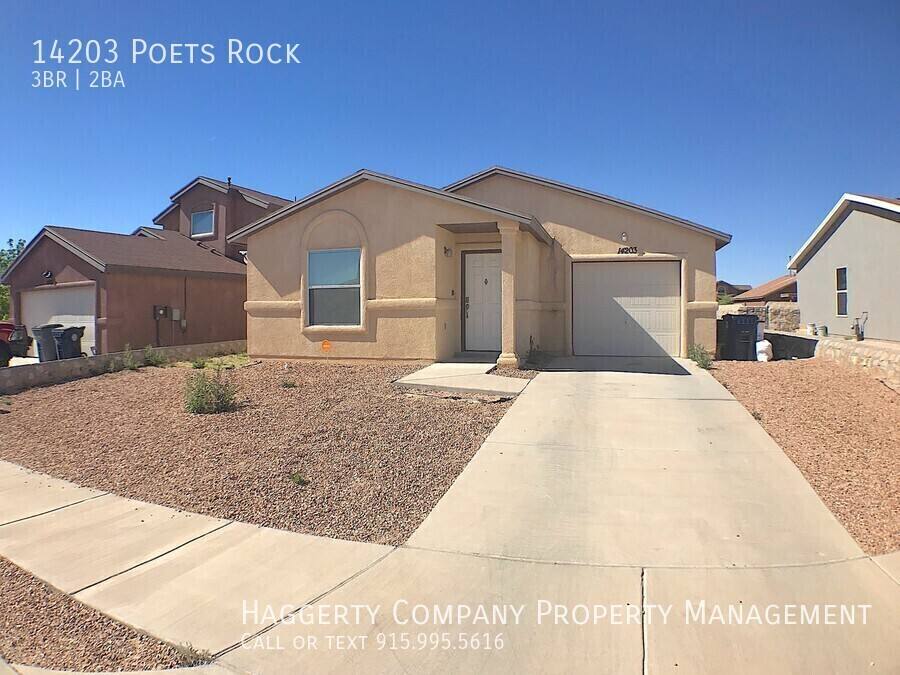 House for rent at 14203 Poets Rock, El Paso, TX 79938