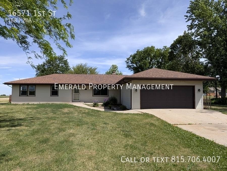 House for rent at 16571 1st St, Seward, IL 61077