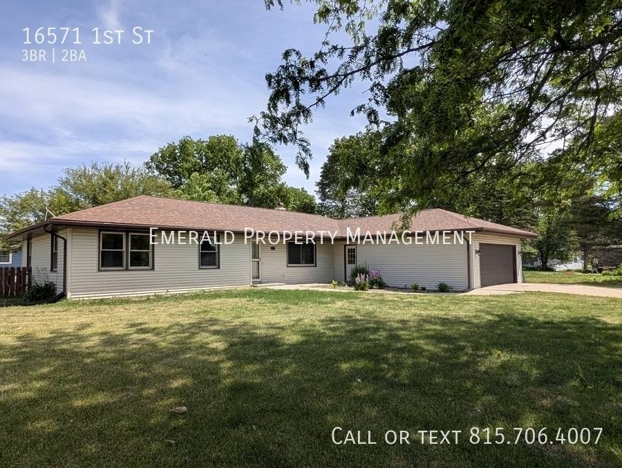 House for rent at 16571 1st St, Seward, IL 61077
