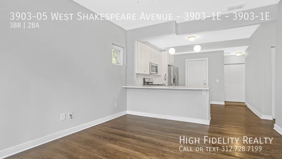 Apartment for rent at 3903-05 W Shakespeare Ave #1E, Chicago, IL 60647