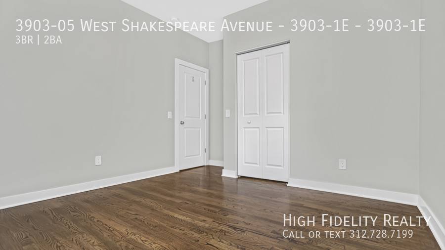 Apartment for rent at 3903-05 W Shakespeare Ave #1E, Chicago, IL 60647