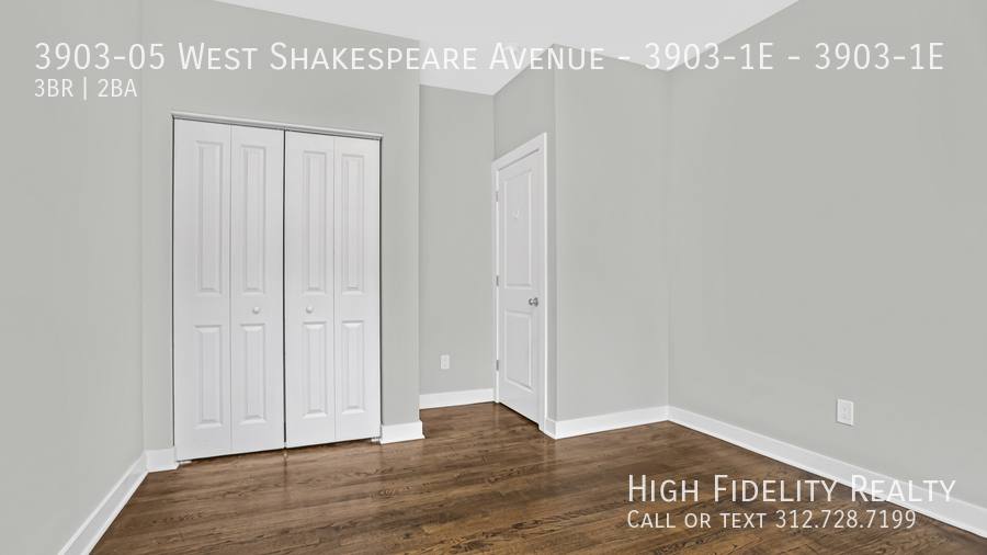Apartment for rent at 3903-05 W Shakespeare Ave #1E, Chicago, IL 60647