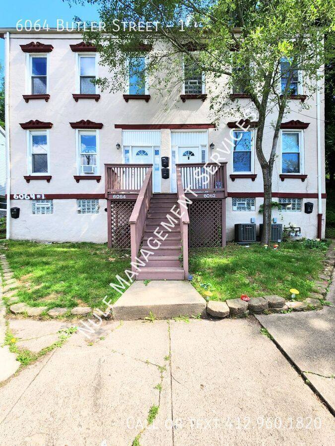 Apartment for rent at 6064 Butler St #1, Pittsburgh, PA 15201