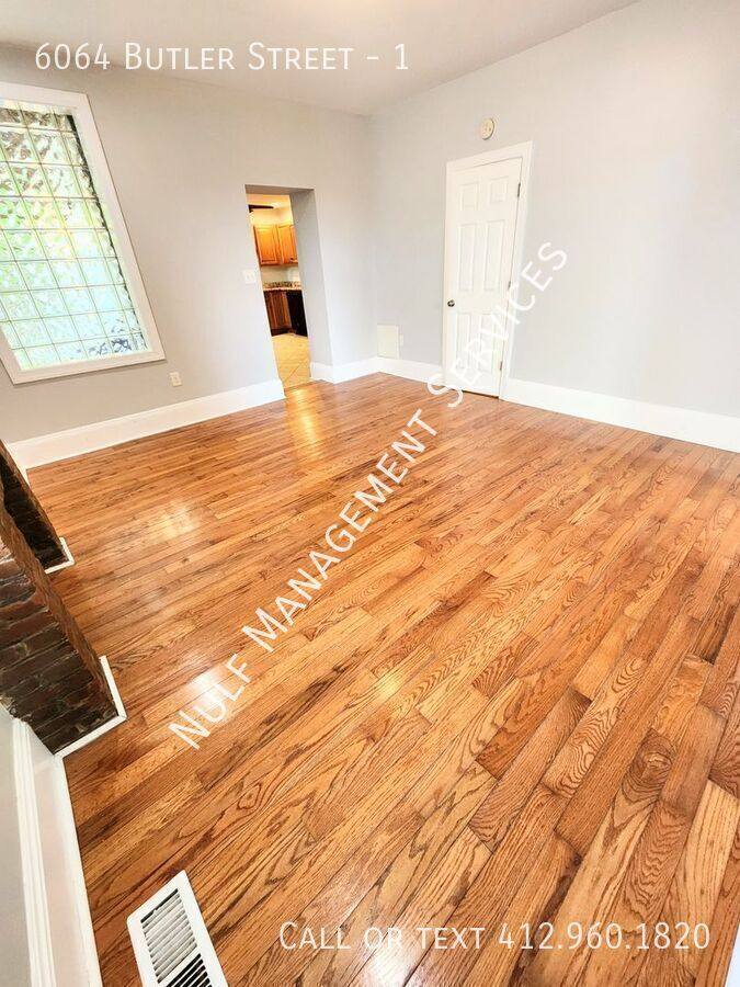 Apartment for rent at 6064 Butler St #1, Pittsburgh, PA 15201