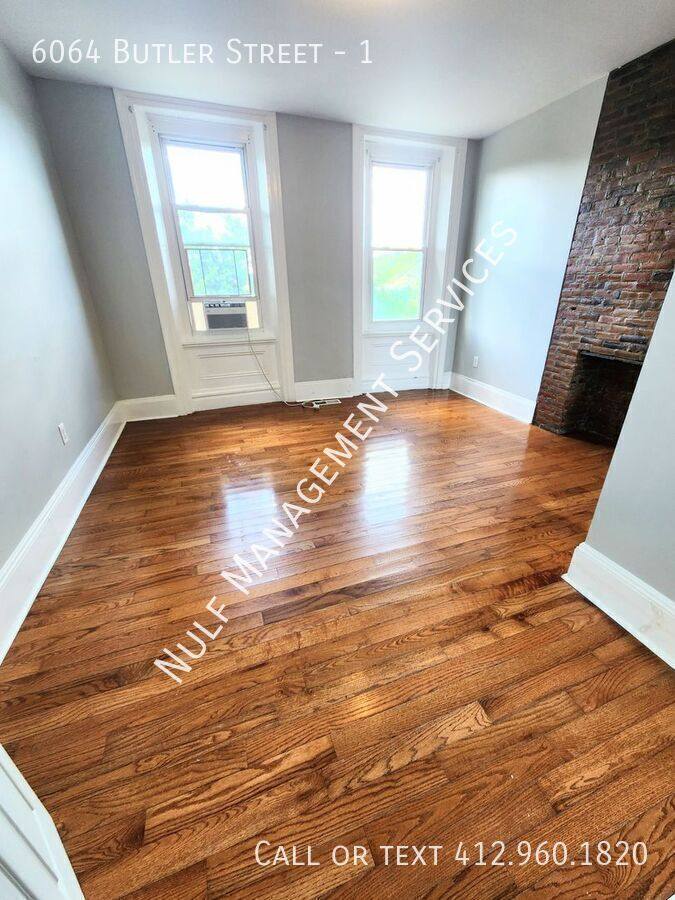 Apartment for rent at 6064 Butler St #1, Pittsburgh, PA 15201