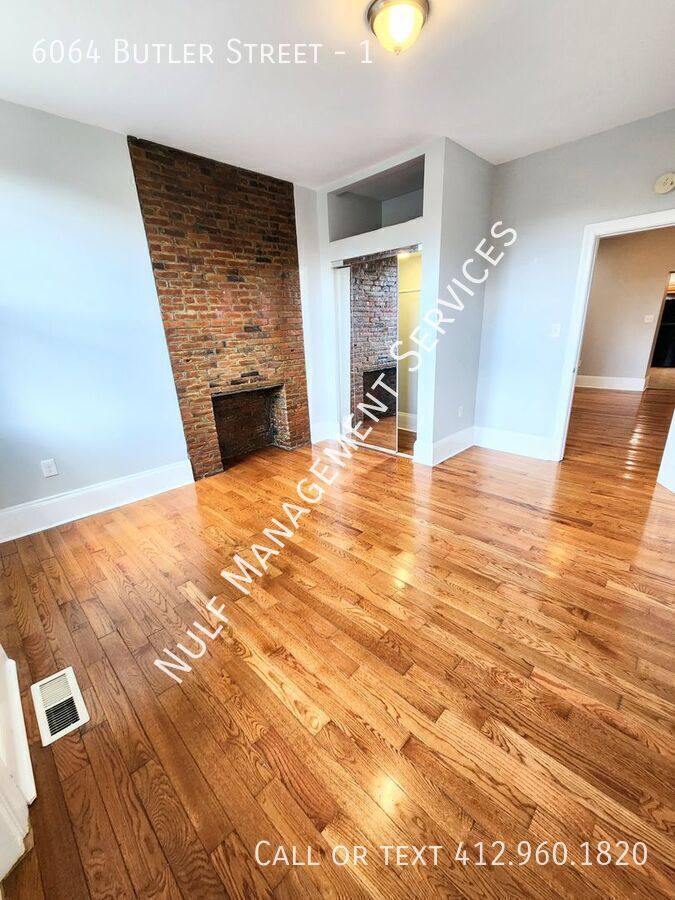 Apartment for rent at 6064 Butler St #1, Pittsburgh, PA 15201