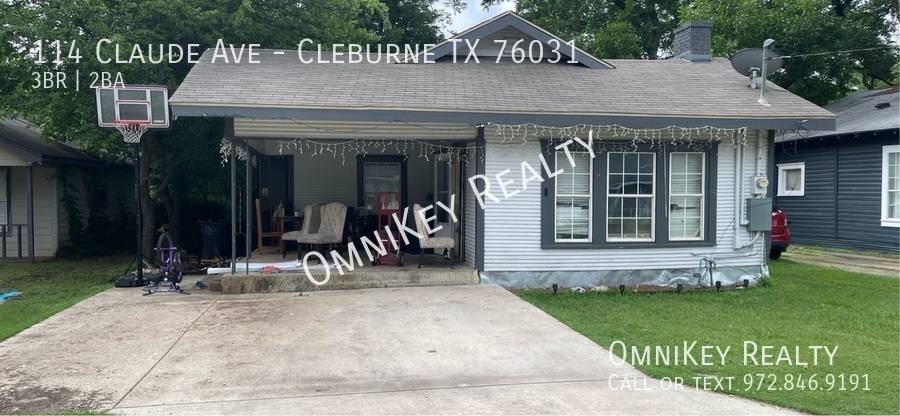 House for rent at 114 Claude Ave, Cleburne, TX 76031