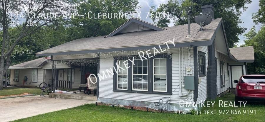 House for rent at 114 Claude Ave, Cleburne, TX 76031